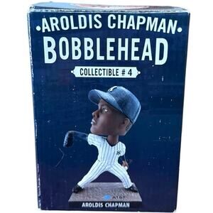 Aroldis Chapman New York Yankees Bobblehead 2017 SGA Collectible #4 NIB
